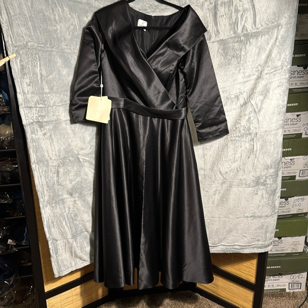 Black formal dress LT Lanting bride dress medium/large